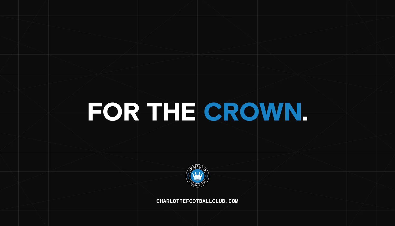 For the Crown Charlotte FC campaign graphic